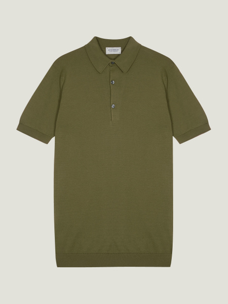 Adrian - John Smedley's Sea Island Cotton Polo Shirt | John Smedley