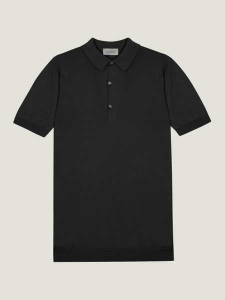 JOHN SMEDLEY SEA COTTON POLO エクリュ Roth - John Smedley's Sea Island Cotton Polo Shirt | John Smedley