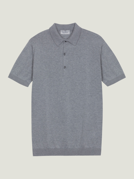 Adrian - John Smedley's Sea Island Cotton Polo Shirt | John Smedley