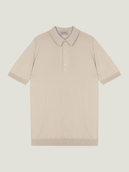 Adrian - John Smedley's Sea Island Cotton Polo Shirt | John Smedley