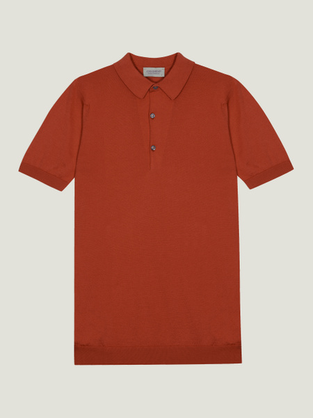 Adrian - John Smedley's Sea Island Cotton Polo Shirt | John Smedley