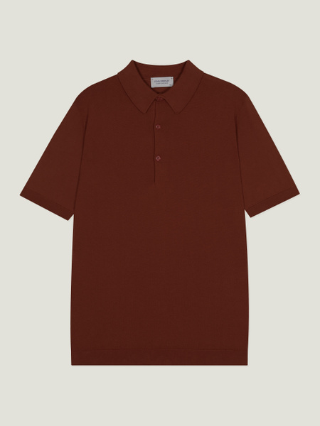 Adrian - John Smedley's Sea Island Cotton Polo Shirt | John Smedley