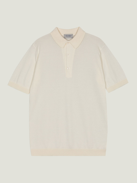 Adrian - John Smedley's Sea Island Cotton Polo Shirt | John Smedley