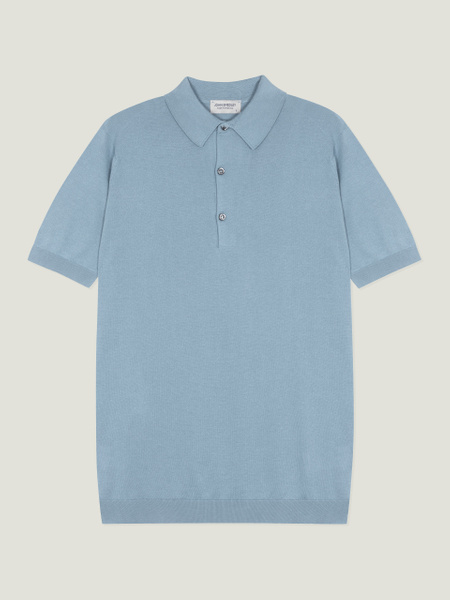 Adrian - John Smedley's Sea Island Cotton Polo Shirt | John Smedley