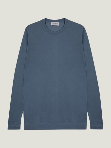 Weatherby - John Smedley's Sea Island Cotton Jumper | John Smedley