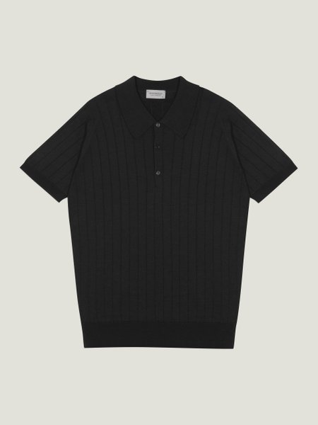 トップス JOHN SMEDLEY for UNITED ARROWS Knit Polo Williams - John Smedley's Anglo Indian Gauze Polo Shirt | John Smedley