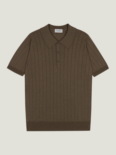 Williams - John Smedley's Anglo Indian Gauze Polo Shirt | John Smedley
