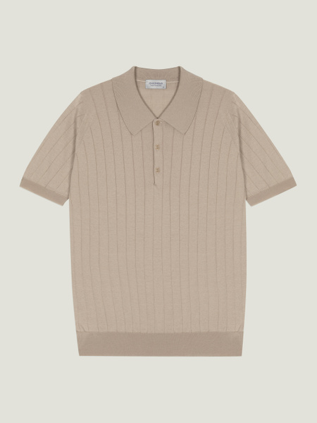 Williams - John Smedley's Anglo Indian Gauze Polo Shirt | John Smedley