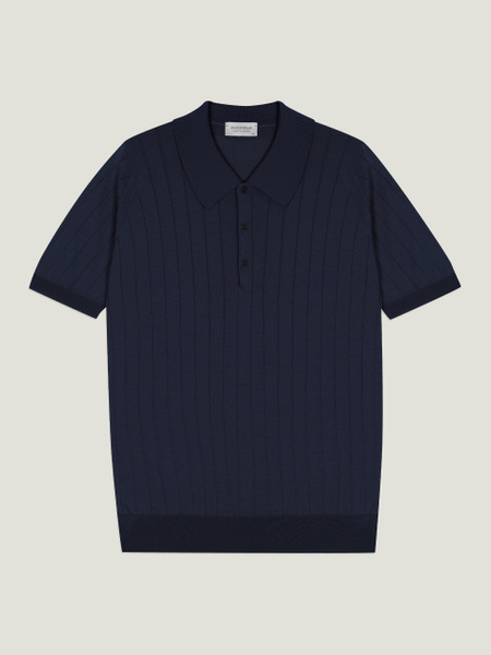 Williams - John Smedley's Anglo Indian Gauze Polo Shirt | John Smedley