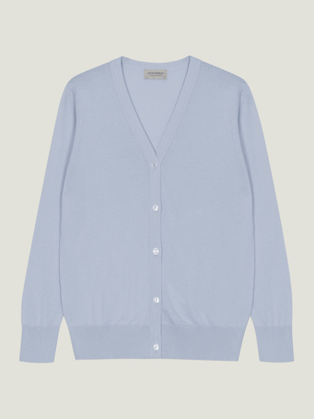 Yasmin - John Smedley's Sea Island Cotton Cardigan | John Smedley