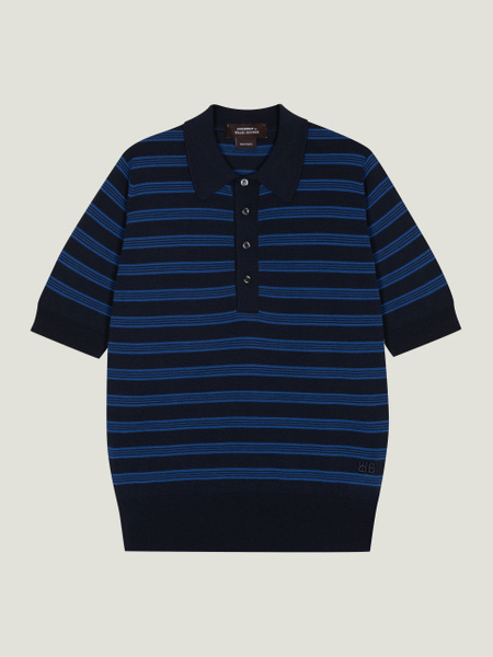 Breeze Polo Shirt - Wales Bonner Collaboration | John Smedley UK
