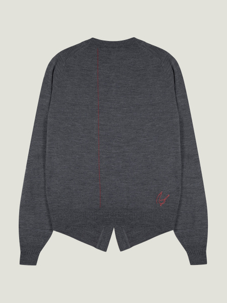 Bill Nighy V-Neck Cardigan | John Smedley