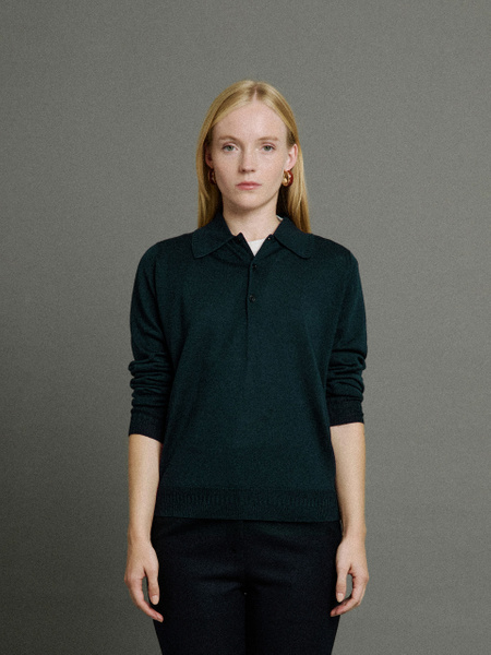 トップス JOHN SMEDLEY KNOLL SHIRT MIDNIGHT MED JOHN SMEDLEY KNOLL SHIRT MIDNIGHT MED Noah - John Smedley's Sea