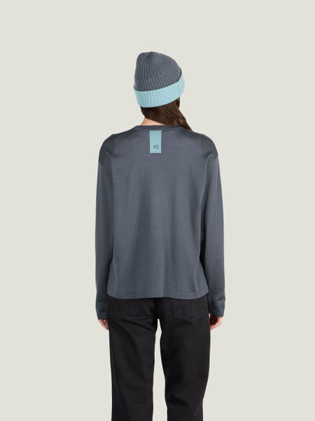 JS by John Smedley - Extra Fine Merino Wool Long Sleeve T-Shirt