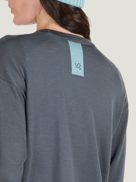JS by John Smedley - Extra Fine Merino Wool Long Sleeve T-Shirt