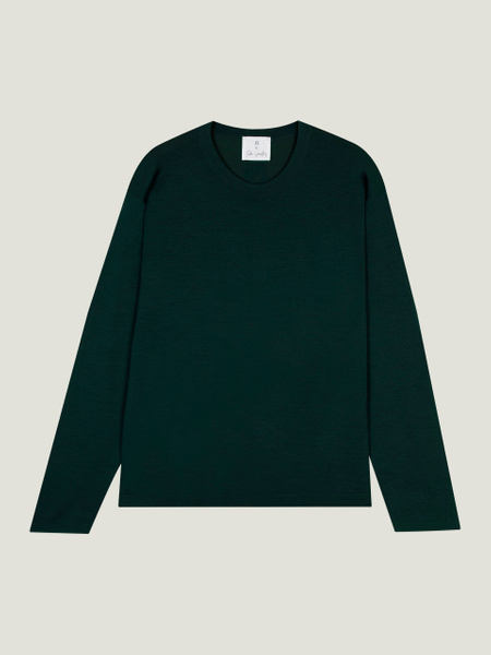 JS by John Smedley - Extra Fine Merino Wool Long Sleeve T-Shirt