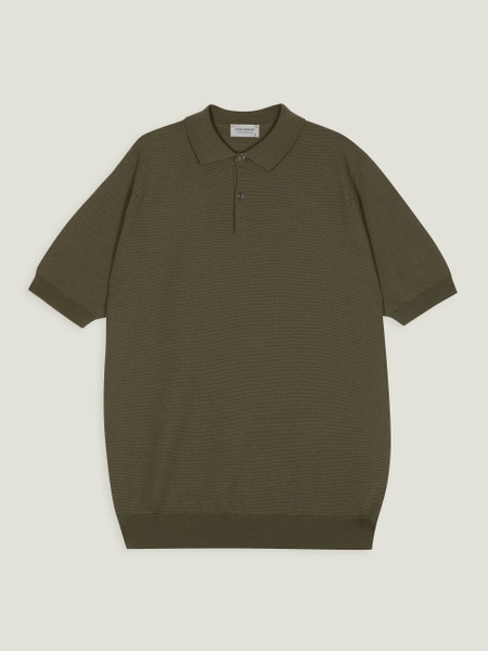 14.Singular - Extra Fine Merino Wool Polo Shirt | John Smedley