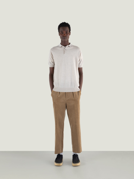 14.Singular - Extra Fine Merino Wool Polo Shirt | John Smedley