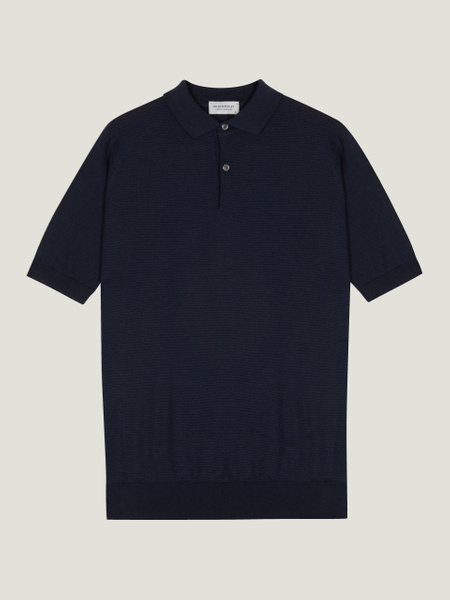 14.Singular - Extra Fine Merino Wool Polo Shirt | John Smedley
