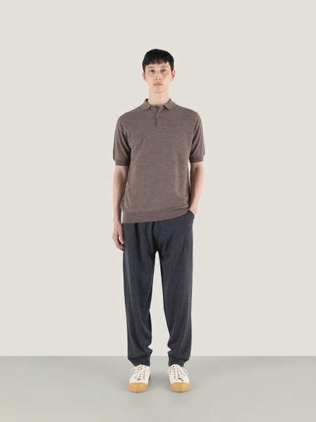 14.Singular - Extra Fine Merino Wool Polo Shirt | John Smedley