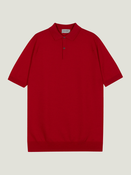 14.Singular - Extra Fine Merino Wool Polo Shirt | John Smedley
