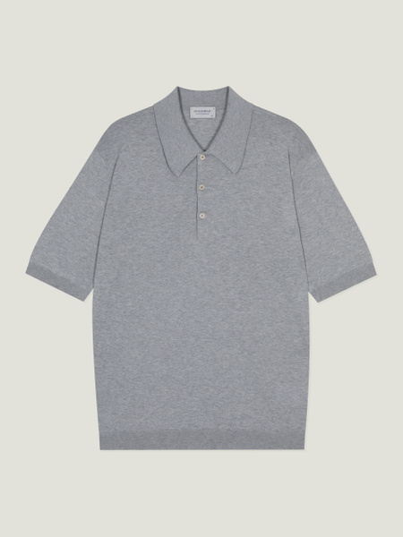 Oakman - John Smedley's Sea Island Cotton Polo Shirt | John Smedley