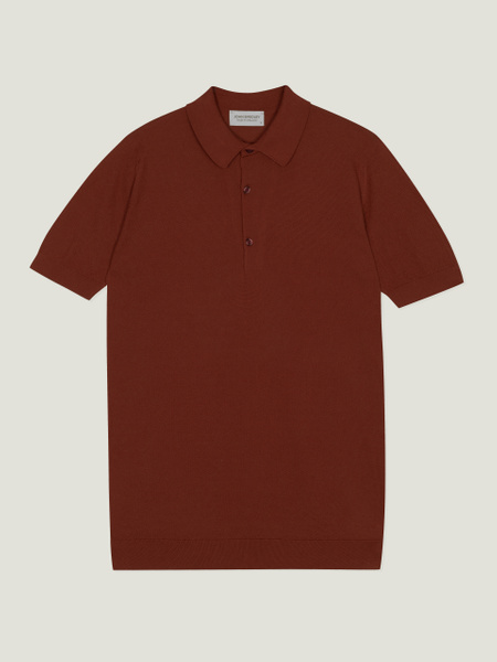 Oakman - John Smedley's Sea Island Cotton Polo Shirt | John Smedley
