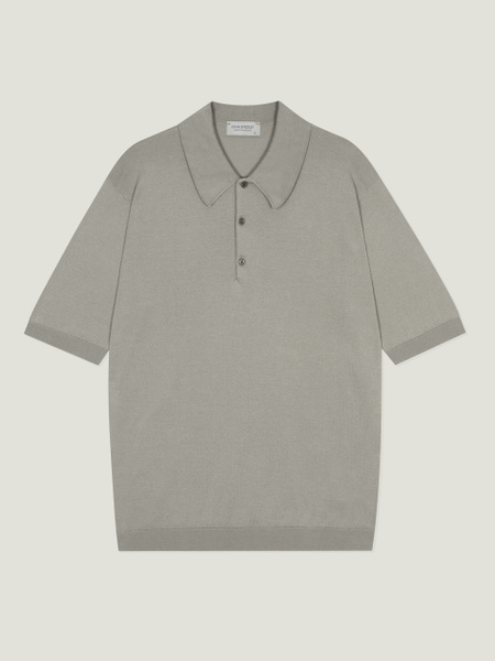 Oakman - John Smedley's Sea Island Cotton Polo Shirt | John Smedley
