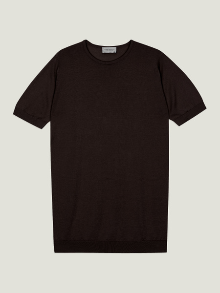 JOHN SMEDLEY シーアイランドコットンニットTシャツBELDEN Belden John Smedley Sea Island Cotton T-Shirt | John Smedley