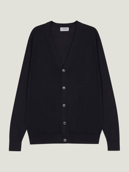 Bernard - John Smedley's Sea Island Cotton Cardigan | John Smedley