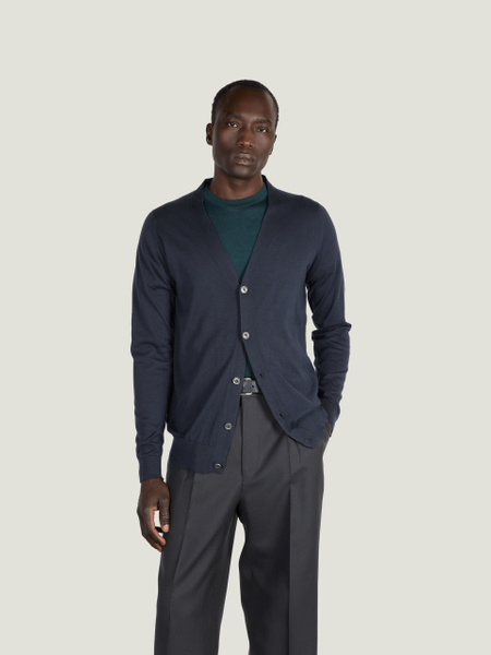 Bernard - John Smedley's Sea Island Cotton Cardigan | John Smedley