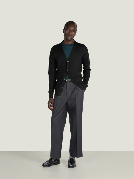 Bernard - John Smedley's Sea Island Cotton Cardigan | John Smedley