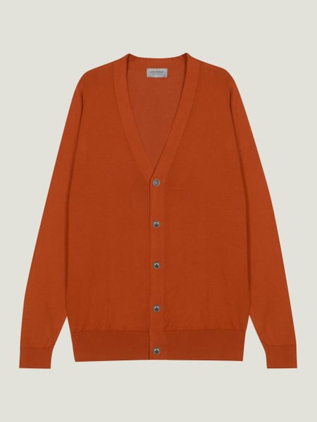 Bernard - John Smedley's Sea Island Cotton Cardigan | John Smedley
