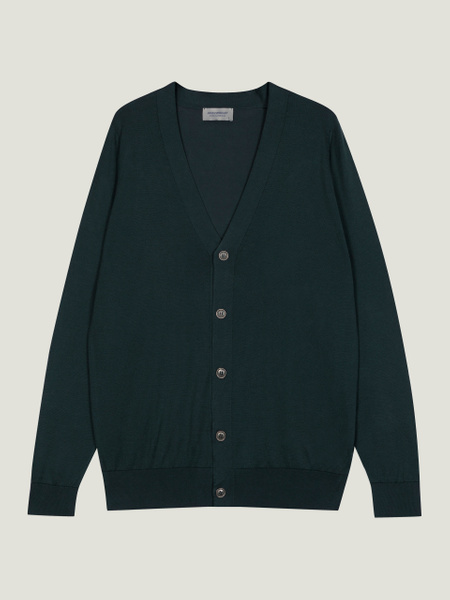 Bernard - John Smedley's Sea Island Cotton Cardigan | John Smedley