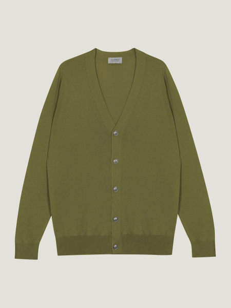 Bernard - John Smedley's Sea Island Cotton Cardigan | John Smedley
