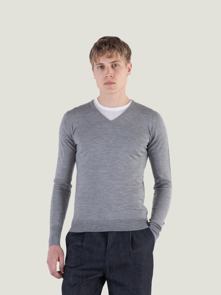 Bobby - Extra Fine Merino Wool Jumper | John Smedley