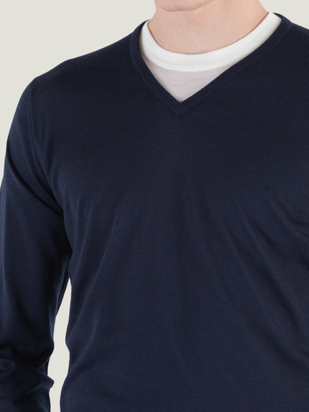 Bobby - Extra Fine Merino Wool Jumper | John Smedley