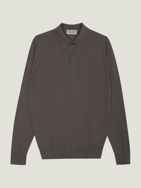 Bradwell - John Smedley's Sea Island Cotton Polo Shirt | John Smedley