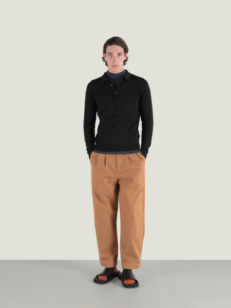 Bradwell - John Smedley's Sea Island Cotton Polo Shirt | John Smedley