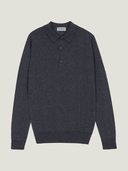 Bradwell - John Smedley's Sea Island Cotton Polo Shirt | John Smedley