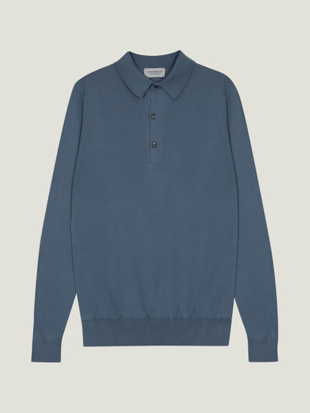 Bradwell - John Smedley's Sea Island Cotton Polo Shirt | John Smedley