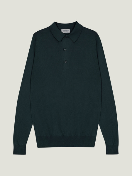 Bradwell - John Smedley's Sea Island Cotton Polo Shirt | John Smedley