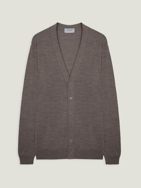 Bradrick - Extra Fine Merino Wool Cardigan | John Smedley
