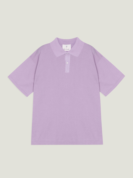JOHN SMEDLEY ポロシャツ　ロゴワッペン　XL パープル　コットン JS x John Smedley - Sea Island Cotton Polo Shirt | John Smedley