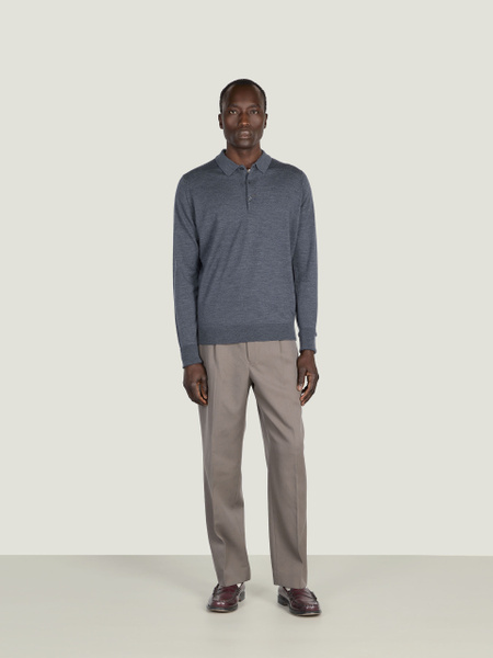 Cotswold - Extra Fine Merino Wool Polo Shirt | John Smedley
