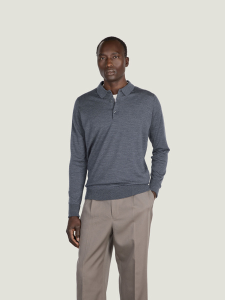 Cotswold - Extra Fine Merino Wool Polo Shirt | John Smedley