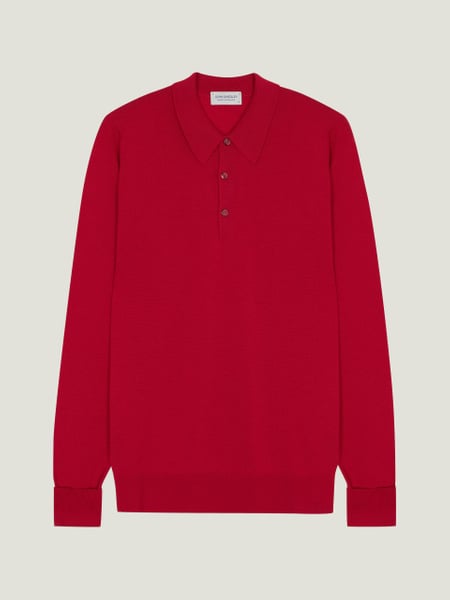 Dorset - Extra Fine Merino Wool Polo Shirt | John Smedley