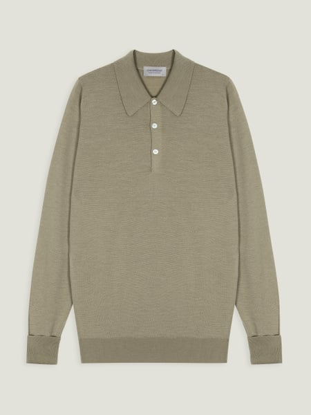 Dorset - Extra Fine Merino Wool Polo Shirt | John Smedley