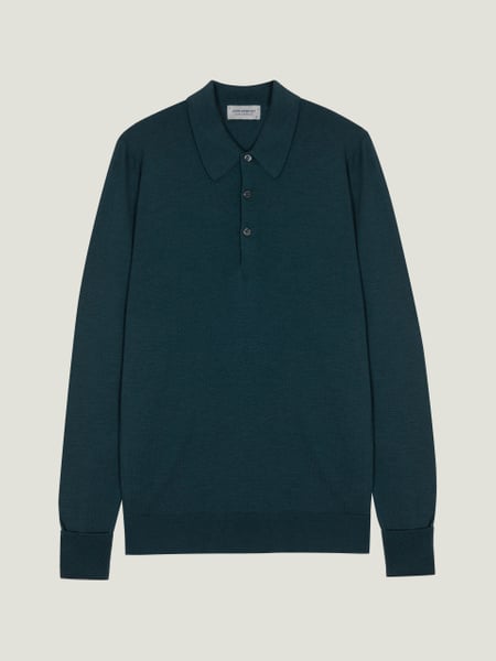Dorset - Extra Fine Merino Wool Polo Shirt | John Smedley