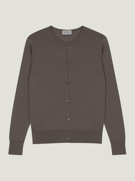 Elinor - John Smedley's Sea Island Cotton Cardigan | John Smedley